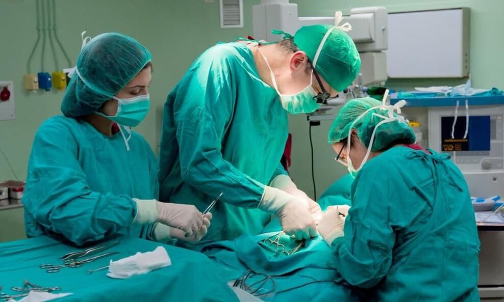 Bei schweren Schäden an der Blase ist eine Operation erforderlich